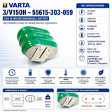 3/V150H Varta 55615-303-059 Battery for Backup Memory Other Batteries Varta