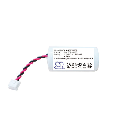 3.0V, Li-MnO2, 1500mAh, PLC battery fits Schneider, 990xcp98000, Modicon Quantum Cpu, Safety Cpu, 4.5Wh PLC Cameron Sino Technology Limited