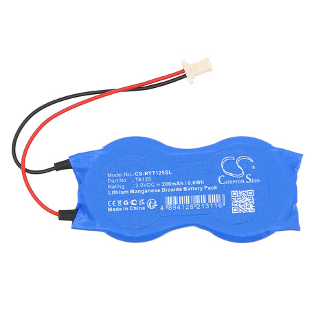 3.0V, Li-MnO2, 200mAh, PLC battery fits Raymarine, Micronet Wind Transmitter, T120, 0.6Wh PLC Cameron Sino Technology Limited