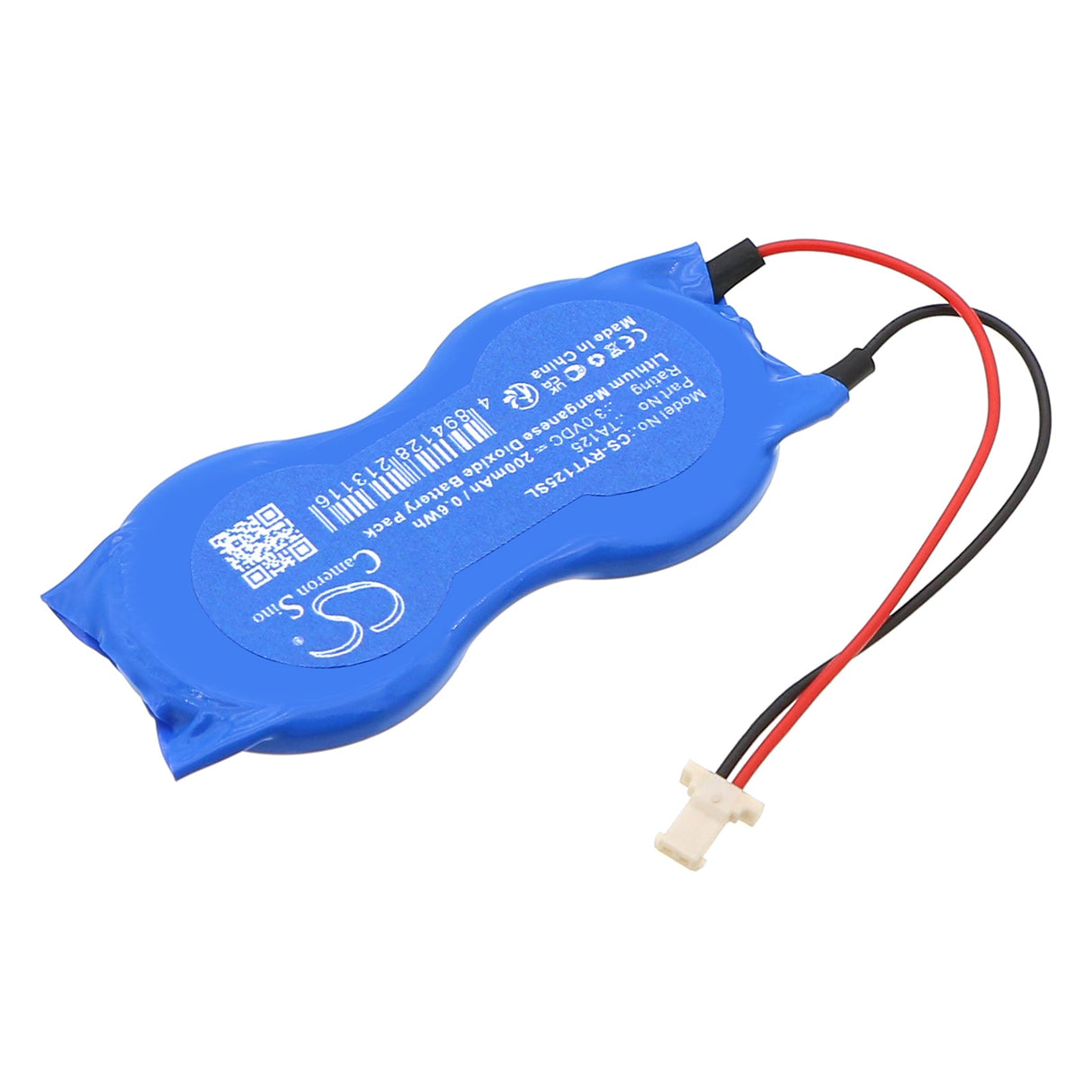 3.0V, Li-MnO2, 200mAh, PLC battery fits Raymarine, Micronet Wind Transmitter, T120, 0.6Wh PLC Cameron Sino Technology Limited