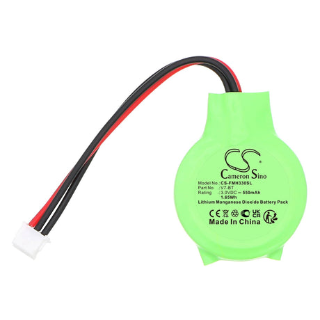 3.0V, Li-MnO2, 550mAh, PLC battery fits Fuji Electric, V7-bt, Ug221, Ug30p-bt, 1.65Wh PLC Cameron Sino Technology Limited