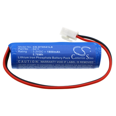 3.2V, LiFePO4, 1800mAh, Emergency Lighting battery fits Dotlux, 5405, 3177-160120, 5406, 5.76Wh Emergency Lighting Cameron Sino Technology Limited