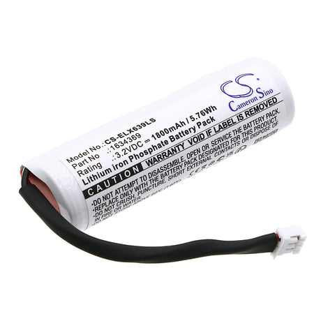 3.2V, LiFePO4, 1800mAh, Emergency Lighting battery fits Esylux, 1634369, Sle, Slf Revision Ab 2022, 5.76Wh Emergency Lighting Cameron Sino Technology Limited