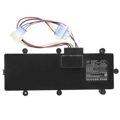 36.0V, Li-ion, 2000mAh, Vacuum battery fits Karcher, K2 Follow Me, 72.00Wh Vacuum Cameron Sino Technology Limited