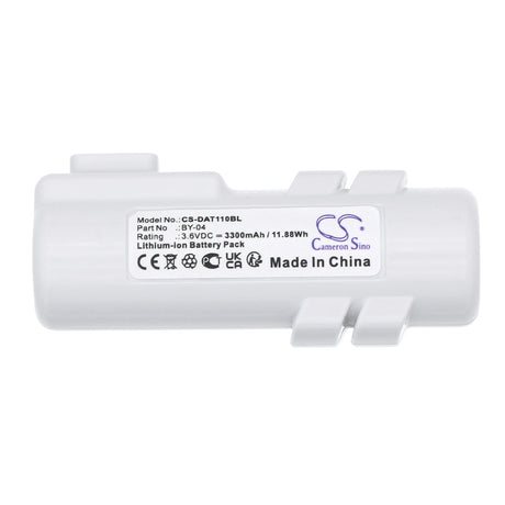 3.6V, Li-ion, 3300mAh Barcode Scanner Battery fits Datalogic, Joya Touch, Joya Touch A6, 11.88Wh Barcode Scanner Cameron Sino Technology Limited   