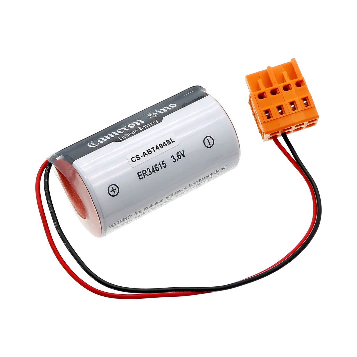 3.6v, Li-socl2, 14500mah, ABB Robotics PLC Battery fits 4944 026-005, 52.20wh PLC Cameron Sino Technology Limited