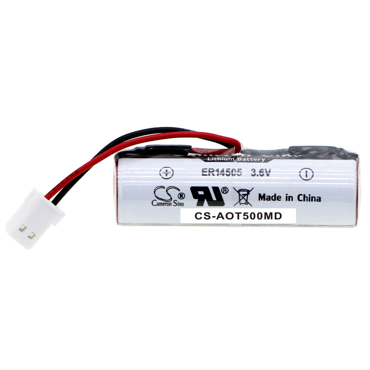 3.6V, Li-SOCl2, 2700mAh, Medical battery fits Aeroscout, Om11560, T2-eb Sensor Tag, T5 Sensor Tag, 9.72Wh Medical Cameron Sino Technology Limited (Medical)