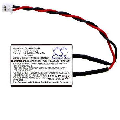 3.6v, Li-socl2, 750mah, PLC Battery fits Heidelberg Printer Memory, 2.70wh PLC Cameron Sino Technology Limited