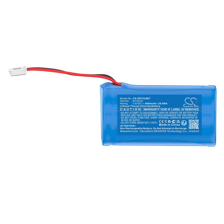 3.6V, Li-SOCl2, 8000mAh, Alarm System battery fits Delta Dore, Bilens, Bi-lentille Video, 28.8Wh Alarm System Cameron Sino Technology Limited