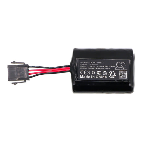 3.6V, Li-SOCl2, 8000mAh, Alarm System battery fits Visonic, Batcs740, Mcs720b, Mcs-730, 28.8Wh Alarm System Cameron Sino Technology Limited