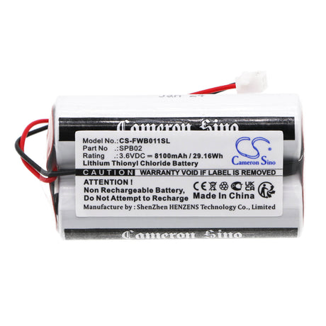 3.6v, Li-socl2, 8100mah, PLC Battery fits Fluidwell, F010 Displays, F011 Displays, 29.16wh PLC Cameron Sino Technology Limited