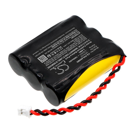 3.6V, Ni-CD, 1000mAh, Medical battery fits Phillips, 1870107, Lifeline Systems 6800xt Commun, 3.6Wh Medical Cameron Sino Technology Limited (Medical)
