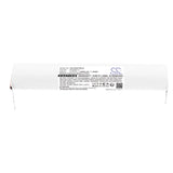3,6V, Ni-CD, 2000mAh, batterie d'éclairage d'urgence compatible avec Kaufel, Schneider, Mgn9015, 758005, 802327, 7.20Wh Éclairage d'urgence Cameron Sino Technology Limited