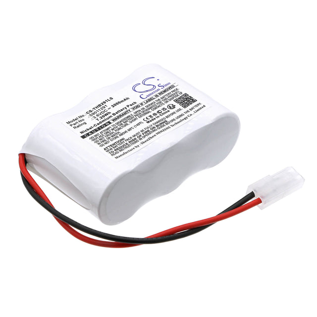 3.6V, Ni-CD, 2000mAh, Emergency Lighting battery fits Thorn Voyager, 59011291, 96633305, 96633308, 7.20Wh Emergency Lighting Cameron Sino Technology Limited