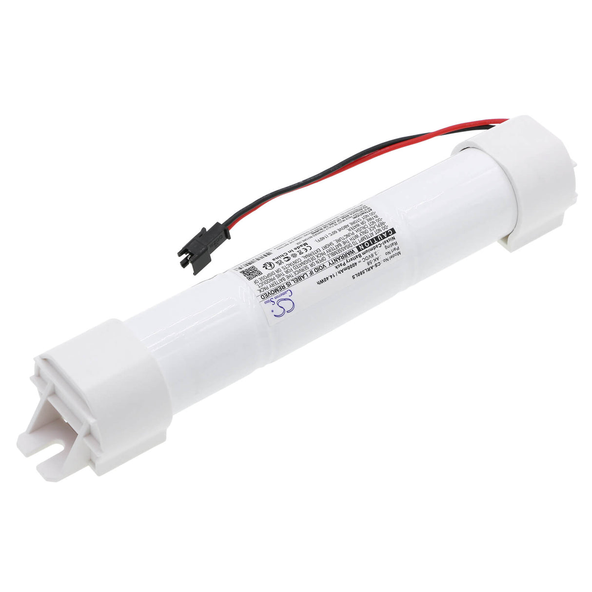 3,6V, Ni-CD, 4000mAh, batterie d'éclairage de secours convient à Arsel, Ak-58, Ak-141, Ak-143, 14,40Wh Éclairage d'urgence Cameron Sino Technology Limited