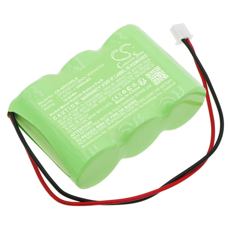 3.6V, Ni-MH, 3000mAh, Emergency Lighting battery fits Legrand, Gp220scht3bmx, 61096, Eco2, 10.80Wh Emergency Lighting Cameron Sino Technology Limited