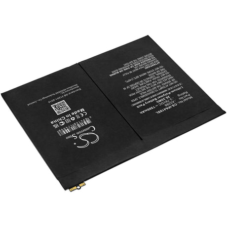 3.78V, Li-Polymer, 7500mAh, Tablet battery fits Apple, A2288, A2072, A2316, 28.35Wh Tablet Cameron Sino Technology Limited