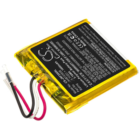 3.7V, Li-Polymer, 1000mAh, Speaker battery fits Jabra, Hfs200, Solemate, 3.70Wh Speaker Cameron Sino Technology Limited