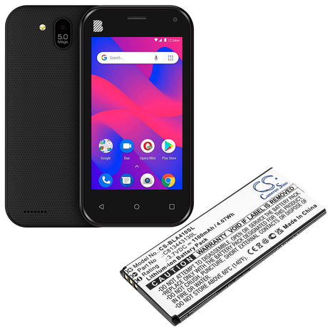 3.7V, Li-ion, 1100mAh, SmartPhone battery fits Blu, C813443130l, A410u, Advance A4 2019, 4.07Wh Mobile, SmartPhone Cameron Sino Technology Limited (Smartphone)