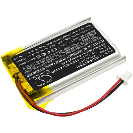 3.7v, 1100mah, Li-polymer Headset Battery Fits Sena, 30k, 50s, Sp46, 4.07wh Wireless Headset Cameron Sino Technology Limited   