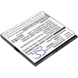 3.7V, Li-ion, 1300mAh, SmartPhone battery fits Wiko, 2510, Sunny 2, V2510, 4.81Wh Mobile, SmartPhone Cameron Sino Technology Limited (Smartphone)