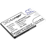 3.7V, Li-ion, 1500mAh, SmartPhone battery fits Nokia, Bl-4ax, 6300 4g, 8000 4g, 5.55Wh Mobile, SmartPhone Cameron Sino Technology Limited (Smartphone)