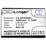 3.7V, Li-ion, 3000mAh, Hotspot battery fits At&t, Bat-40, Ifwa-40, 11.10Wh Hotspot Cameron Sino Technology Limited