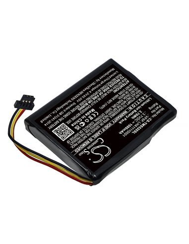 3.7V, Li-ion, 1000mAh, GPS battery fits Tomtom, Lha11110001, 4al51, Start 52, 3.7Wh GPS, Navigator Cameron Sino Technology Limited
