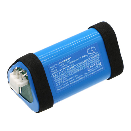 3.7V, Li-ion, 10200mAh, Flashlight battery fits Ledlenser, 18650-1s3p, Mt18, 37.74Wh Flashlight Cameron Sino Technology Limited