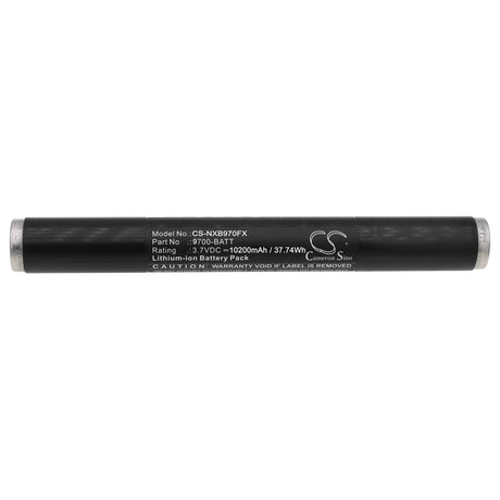 3.7V, Li-ion, 10200mAh, Flashlight battery fits Nightstick, 9700-batt, 9700, 9744, 37.74Wh Flashlight Cameron Sino Technology Limited