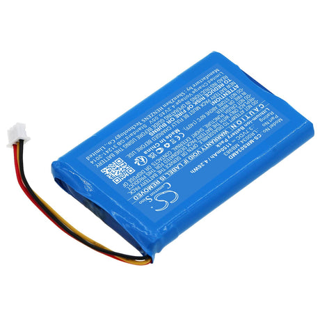 3.7V, Li-ion, 1150mAh, Medical battery fits Mir, 970085, Spirobank Ii Basic Spirometer, Spirobank Ii Smart Ble Spirome, 4.26Wh Medical Cameron Sino Technology Limited (Medical)