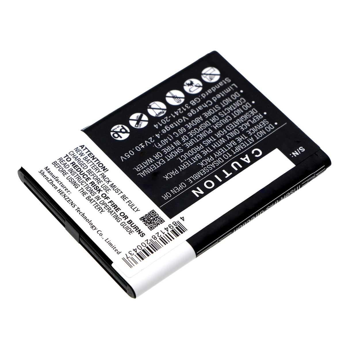 3.7V, Li-ion, 1150mAh, SmartPhone battery fits Nokia, Bl-l4e, 2660 Flip 4g, 4.26Wh Mobile, SmartPhone Cameron Sino Technology Limited (Smartphone)