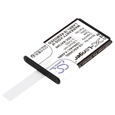 3.7v, Li-ion, 1200mah, Barcode Scanner Battery Fits Koamtac Kdc-250, Kdc-300, Kdc350cf-g6sr-r2, 4.44wh Barcode Scanner Cameron Sino Technology Limited