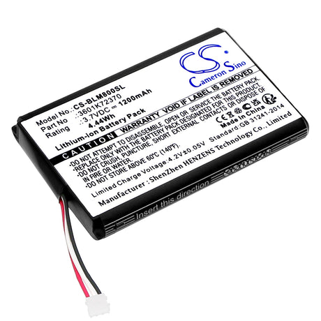 3.7V, Li-ion, 1200mAh distance measuring tool battery fits Bosch, GLM 100, GLM80, 4.44Wh Equipment, Survey, Test Cameron Sino Technology Limited   