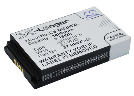 3.7V, Li-ion, 1400mAh, GPS battery fits Skygolf, 280504525tslg, Sg4, Skycaddie Sg4, 5.18Wh GPS, Navigator Cameron Sino Technology Limited (Suspended)