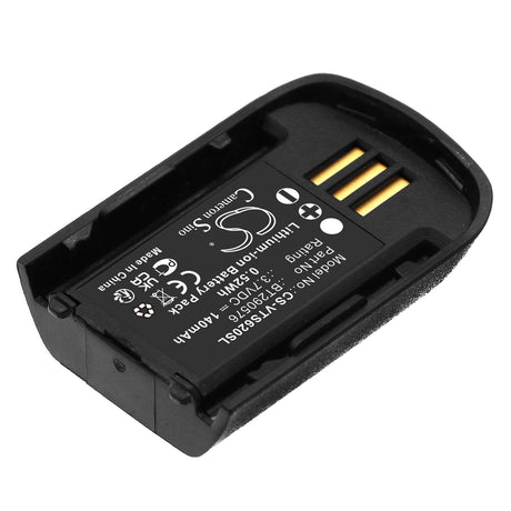 3.7V, Li-ion, 140mAh, Headset battery fits Vtech, Bt290576, Is6200, 0.52Wh Wireless Headset Cameron Sino Technology Limited