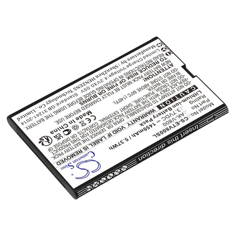3.7V, Li-ion, 1450mAh, SmartPhone battery fits Emporia, Ak-v800, Talksmart, V800, 5.37Wh Mobile, SmartPhone Cameron Sino Technology Limited (Smartphone)