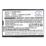 3.7V, Li-ion, 1450mAh, SmartPhone battery fits Bea-fon, Sl860, Sl860 Touch, Sl860_eu001b, 5.37Wh Mobile, SmartPhone Cameron Sino Technology Limited (Smartphone)