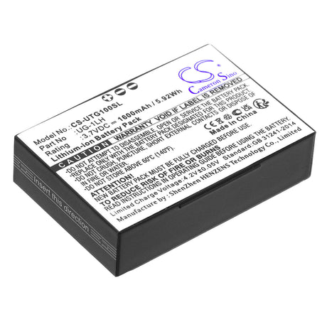 3.7V, Li-ion, 1600mAh, Equipment battery fits Unistrong, Ug-1lh, G1, G110, 5.92Wh Equipment, Survey, Test Cameron Sino Technology Limited