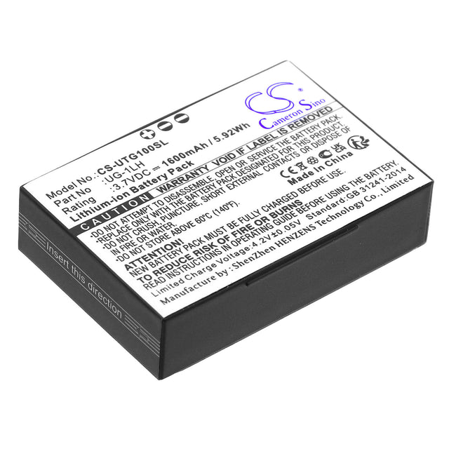 3.7V, Li-ion, 1600mAh, Equipment battery fits Unistrong, Ug-1lh, G1, G110, 5.92Wh Equipment, Survey, Test Cameron Sino Technology Limited