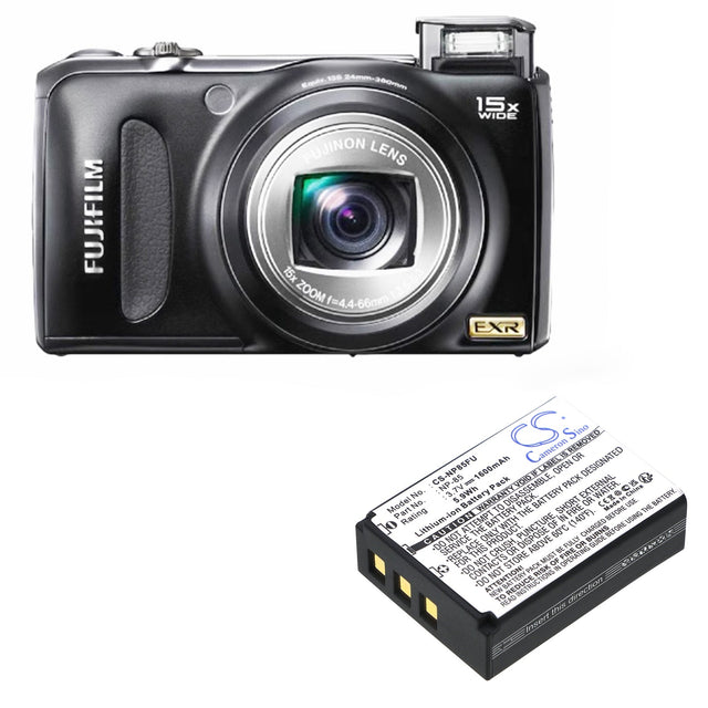3.7V, Li-ion, 1600mAh, Camera battery fits Fujifilm, Np-85, Finepix F305, Finepix Sl1000, 5.92Wh Camera Cameron Sino Technology Limited (Camera)
