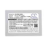 3.7V, Li-ion, 1900mAh, Headset battery fits Pliant, Bm-x10bt, 4394, 4445, 7.03Wh Wireless Headset Cameron Sino Technology Limited