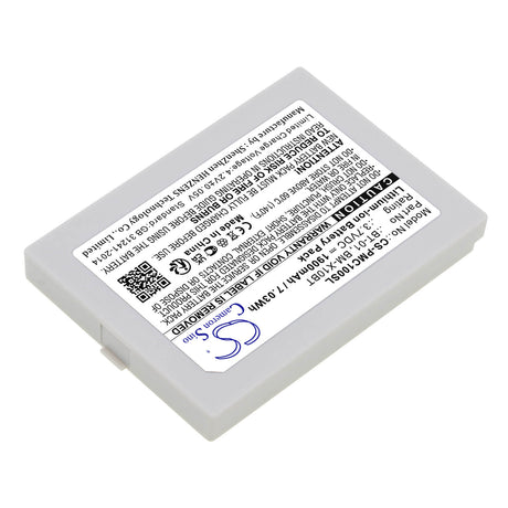 3.7V, Li-ion, 1900mAh, Headset battery fits Pliant, Bm-x10bt, 4394, 4445, 7.03Wh Wireless Headset Cameron Sino Technology Limited