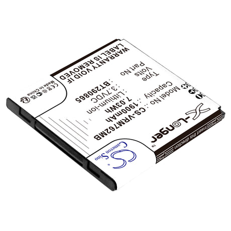 3.7v, Li-ion, 1900mah, Babyphone Battery Fits Vtech, Rm5752, Rm5762, 7.03wh BabyPhone Cameron Sino Technology Limited   