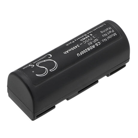 3.7V, Li-ion, 2400mAh, Camera Battery fits Epson, R-d1, R-d1s, 8.88Wh Camera Cameron Sino Technology Limited (Camera)
