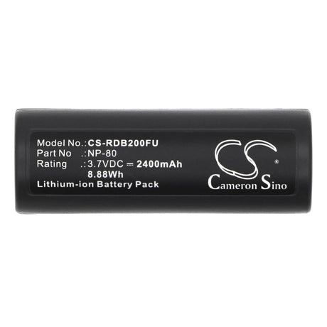 3.7V, Li-ion, 2400mAh, Camera Battery fits Epson, R-d1, R-d1s, 8.88Wh Camera Cameron Sino Technology Limited (Camera)