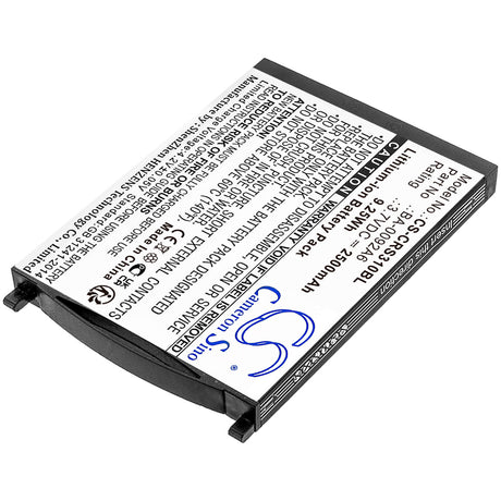 3.7v, Li-ion, 2500mah, Barcode Scanner Battery Fit's Cipherlab, Rs31, 9.25wh Barcode Scanner Cameron Sino Technology Limited
