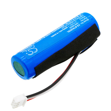 3.7V, Li-ion, 2600mAh, Speaker battery fits Blaupunkt, Bluetooth Lautsprecher, Bt 202, 9.62Wh Speaker Cameron Sino Technology Limited