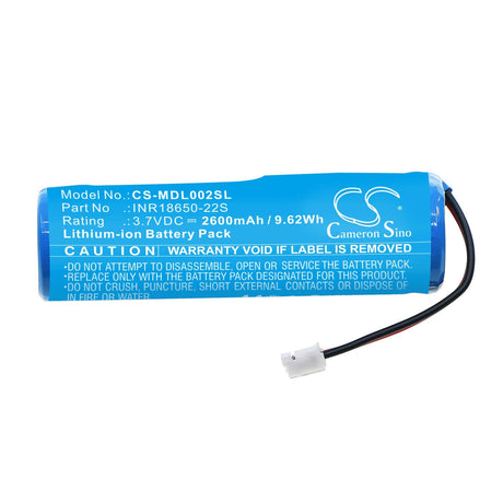 3.7V, Li-ion, 2600mAh, Personal Care battery fits Muid, Inr18650-22s, H-dl-02, 9.62Wh Personal Care Cameron Sino Technology Limited