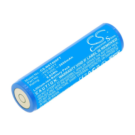 3.7V, Li-ion, 2600mAh, Flashlight battery fits Nightstick, 400-batt, Tac-400, Tac-450, 9.62Wh Flashlight Cameron Sino Technology Limited
